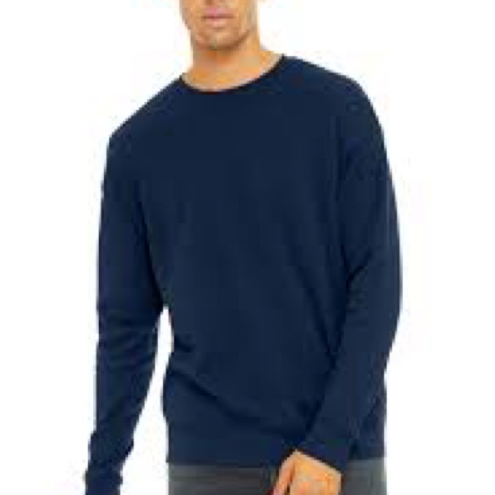 Bella Canvas Men's Deep Blue Crewneck Sweater